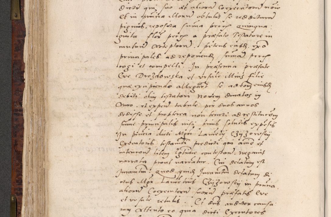 Zdjęcie nr 348 dla obiektu archiwalnego: Acta actorum causar[um sen]tenciarum tam diffinitivarum quam interlocutoriarum et obligacionum coram reverendo domino Benedicto Isdbienski cancellario Gnesnensi, cantore et vicario in spiritualibus generali Craccoviensi ad annum Domini millesimum quingentesimum quadragesimum quartum, cuius indicio est secunda, pontificatus sanctiss[imi] in Christo patris et [domi]ni nostri domini Pauli divina providencia pape tercii feliciter moderni, anno coronancionis eiusdem decimo, continuantur
