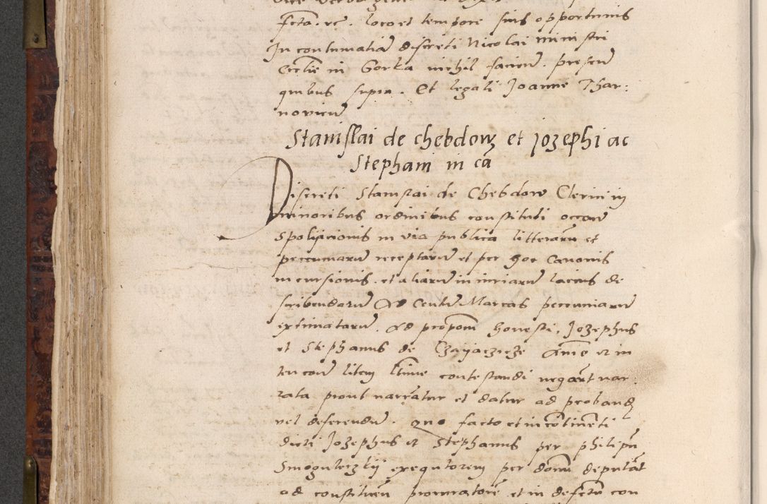 Zdjęcie nr 346 dla obiektu archiwalnego: Acta actorum causar[um sen]tenciarum tam diffinitivarum quam interlocutoriarum et obligacionum coram reverendo domino Benedicto Isdbienski cancellario Gnesnensi, cantore et vicario in spiritualibus generali Craccoviensi ad annum Domini millesimum quingentesimum quadragesimum quartum, cuius indicio est secunda, pontificatus sanctiss[imi] in Christo patris et [domi]ni nostri domini Pauli divina providencia pape tercii feliciter moderni, anno coronancionis eiusdem decimo, continuantur