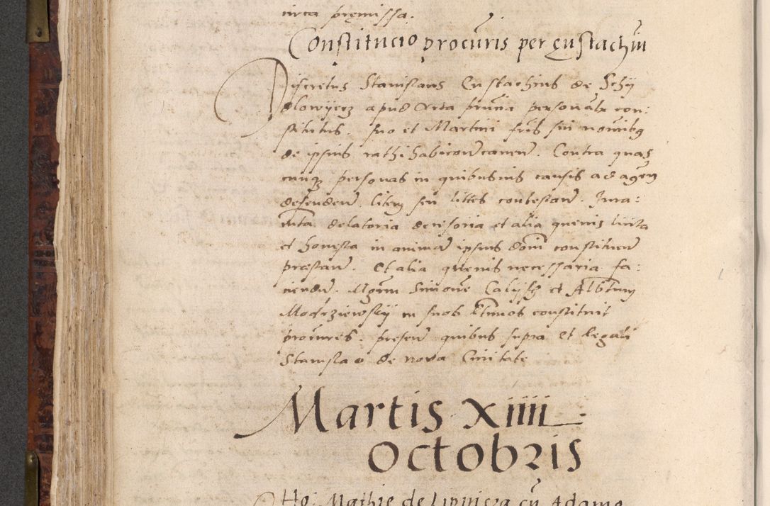 Zdjęcie nr 344 dla obiektu archiwalnego: Acta actorum causar[um sen]tenciarum tam diffinitivarum quam interlocutoriarum et obligacionum coram reverendo domino Benedicto Isdbienski cancellario Gnesnensi, cantore et vicario in spiritualibus generali Craccoviensi ad annum Domini millesimum quingentesimum quadragesimum quartum, cuius indicio est secunda, pontificatus sanctiss[imi] in Christo patris et [domi]ni nostri domini Pauli divina providencia pape tercii feliciter moderni, anno coronancionis eiusdem decimo, continuantur
