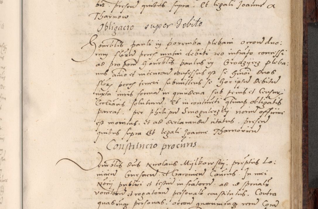 Zdjęcie nr 337 dla obiektu archiwalnego: Acta actorum causar[um sen]tenciarum tam diffinitivarum quam interlocutoriarum et obligacionum coram reverendo domino Benedicto Isdbienski cancellario Gnesnensi, cantore et vicario in spiritualibus generali Craccoviensi ad annum Domini millesimum quingentesimum quadragesimum quartum, cuius indicio est secunda, pontificatus sanctiss[imi] in Christo patris et [domi]ni nostri domini Pauli divina providencia pape tercii feliciter moderni, anno coronancionis eiusdem decimo, continuantur