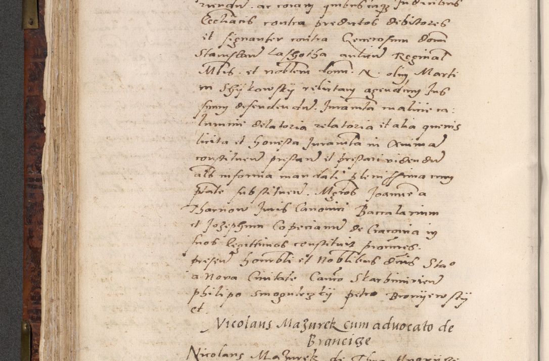 Zdjęcie nr 328 dla obiektu archiwalnego: Acta actorum causar[um sen]tenciarum tam diffinitivarum quam interlocutoriarum et obligacionum coram reverendo domino Benedicto Isdbienski cancellario Gnesnensi, cantore et vicario in spiritualibus generali Craccoviensi ad annum Domini millesimum quingentesimum quadragesimum quartum, cuius indicio est secunda, pontificatus sanctiss[imi] in Christo patris et [domi]ni nostri domini Pauli divina providencia pape tercii feliciter moderni, anno coronancionis eiusdem decimo, continuantur