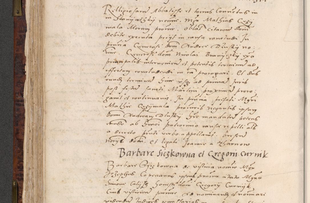 Zdjęcie nr 326 dla obiektu archiwalnego: Acta actorum causar[um sen]tenciarum tam diffinitivarum quam interlocutoriarum et obligacionum coram reverendo domino Benedicto Isdbienski cancellario Gnesnensi, cantore et vicario in spiritualibus generali Craccoviensi ad annum Domini millesimum quingentesimum quadragesimum quartum, cuius indicio est secunda, pontificatus sanctiss[imi] in Christo patris et [domi]ni nostri domini Pauli divina providencia pape tercii feliciter moderni, anno coronancionis eiusdem decimo, continuantur