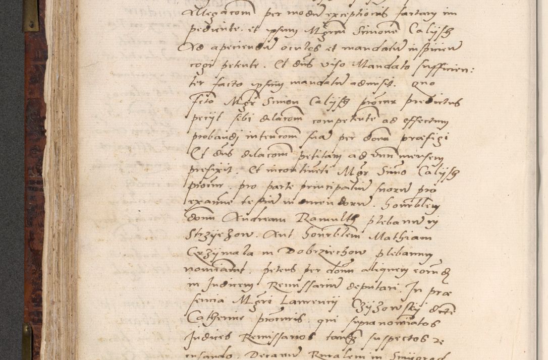 Zdjęcie nr 320 dla obiektu archiwalnego: Acta actorum causar[um sen]tenciarum tam diffinitivarum quam interlocutoriarum et obligacionum coram reverendo domino Benedicto Isdbienski cancellario Gnesnensi, cantore et vicario in spiritualibus generali Craccoviensi ad annum Domini millesimum quingentesimum quadragesimum quartum, cuius indicio est secunda, pontificatus sanctiss[imi] in Christo patris et [domi]ni nostri domini Pauli divina providencia pape tercii feliciter moderni, anno coronancionis eiusdem decimo, continuantur