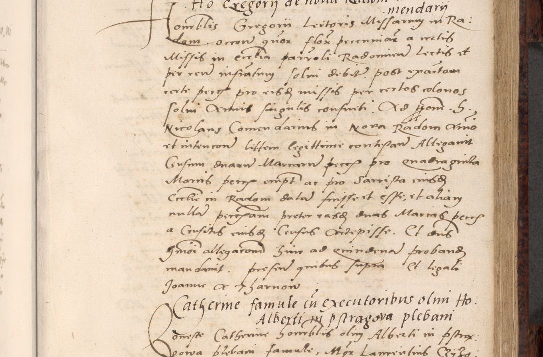 Zdjęcie nr 319 dla obiektu archiwalnego: Acta actorum causar[um sen]tenciarum tam diffinitivarum quam interlocutoriarum et obligacionum coram reverendo domino Benedicto Isdbienski cancellario Gnesnensi, cantore et vicario in spiritualibus generali Craccoviensi ad annum Domini millesimum quingentesimum quadragesimum quartum, cuius indicio est secunda, pontificatus sanctiss[imi] in Christo patris et [domi]ni nostri domini Pauli divina providencia pape tercii feliciter moderni, anno coronancionis eiusdem decimo, continuantur