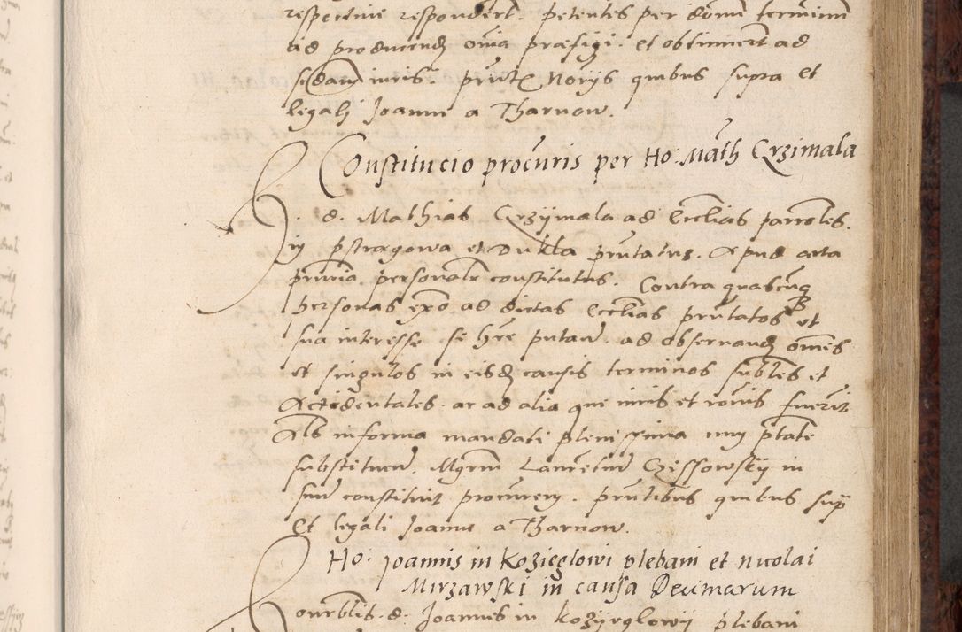 Zdjęcie nr 317 dla obiektu archiwalnego: Acta actorum causar[um sen]tenciarum tam diffinitivarum quam interlocutoriarum et obligacionum coram reverendo domino Benedicto Isdbienski cancellario Gnesnensi, cantore et vicario in spiritualibus generali Craccoviensi ad annum Domini millesimum quingentesimum quadragesimum quartum, cuius indicio est secunda, pontificatus sanctiss[imi] in Christo patris et [domi]ni nostri domini Pauli divina providencia pape tercii feliciter moderni, anno coronancionis eiusdem decimo, continuantur