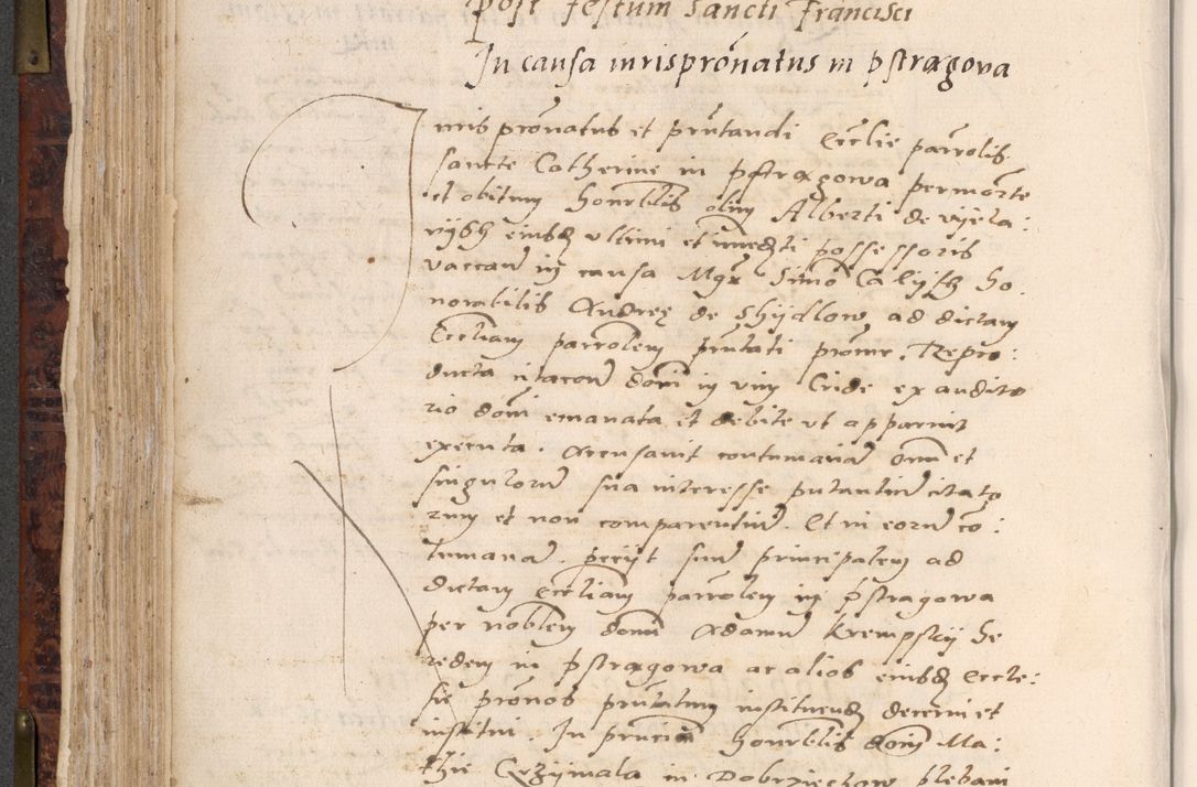 Zdjęcie nr 314 dla obiektu archiwalnego: Acta actorum causar[um sen]tenciarum tam diffinitivarum quam interlocutoriarum et obligacionum coram reverendo domino Benedicto Isdbienski cancellario Gnesnensi, cantore et vicario in spiritualibus generali Craccoviensi ad annum Domini millesimum quingentesimum quadragesimum quartum, cuius indicio est secunda, pontificatus sanctiss[imi] in Christo patris et [domi]ni nostri domini Pauli divina providencia pape tercii feliciter moderni, anno coronancionis eiusdem decimo, continuantur