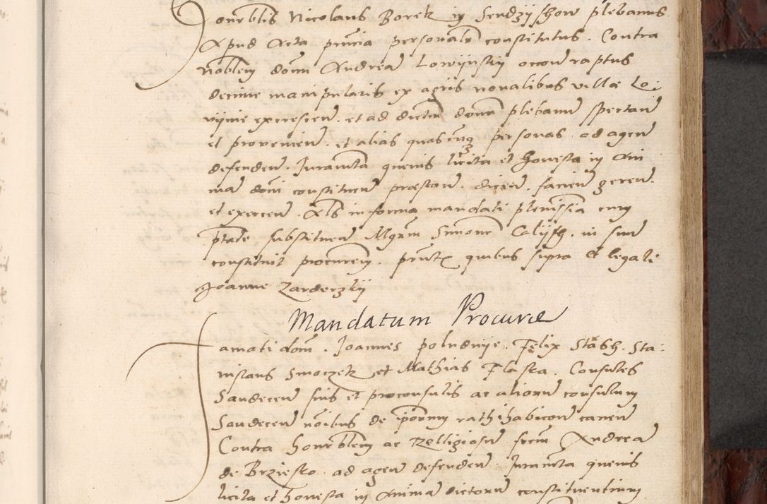 Zdjęcie nr 309 dla obiektu archiwalnego: Acta actorum causar[um sen]tenciarum tam diffinitivarum quam interlocutoriarum et obligacionum coram reverendo domino Benedicto Isdbienski cancellario Gnesnensi, cantore et vicario in spiritualibus generali Craccoviensi ad annum Domini millesimum quingentesimum quadragesimum quartum, cuius indicio est secunda, pontificatus sanctiss[imi] in Christo patris et [domi]ni nostri domini Pauli divina providencia pape tercii feliciter moderni, anno coronancionis eiusdem decimo, continuantur