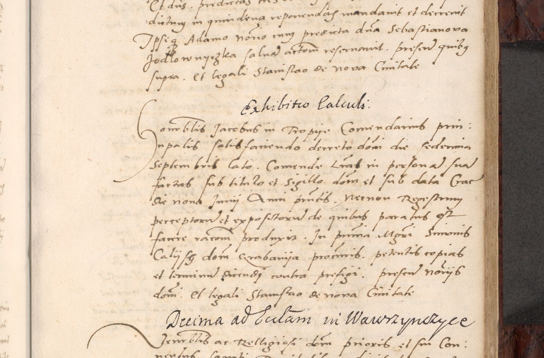 Zdjęcie nr 307 dla obiektu archiwalnego: Acta actorum causar[um sen]tenciarum tam diffinitivarum quam interlocutoriarum et obligacionum coram reverendo domino Benedicto Isdbienski cancellario Gnesnensi, cantore et vicario in spiritualibus generali Craccoviensi ad annum Domini millesimum quingentesimum quadragesimum quartum, cuius indicio est secunda, pontificatus sanctiss[imi] in Christo patris et [domi]ni nostri domini Pauli divina providencia pape tercii feliciter moderni, anno coronancionis eiusdem decimo, continuantur