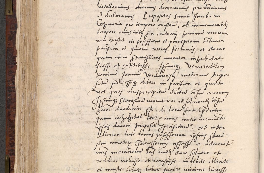 Zdjęcie nr 304 dla obiektu archiwalnego: Acta actorum causar[um sen]tenciarum tam diffinitivarum quam interlocutoriarum et obligacionum coram reverendo domino Benedicto Isdbienski cancellario Gnesnensi, cantore et vicario in spiritualibus generali Craccoviensi ad annum Domini millesimum quingentesimum quadragesimum quartum, cuius indicio est secunda, pontificatus sanctiss[imi] in Christo patris et [domi]ni nostri domini Pauli divina providencia pape tercii feliciter moderni, anno coronancionis eiusdem decimo, continuantur