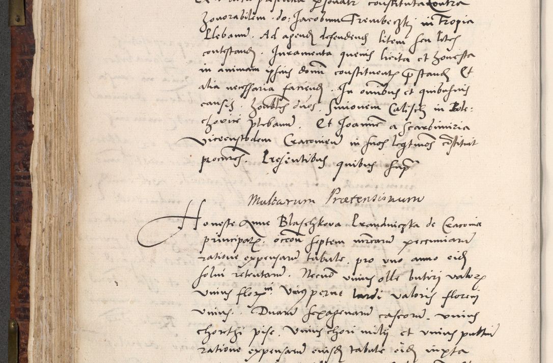 Zdjęcie nr 302 dla obiektu archiwalnego: Acta actorum causar[um sen]tenciarum tam diffinitivarum quam interlocutoriarum et obligacionum coram reverendo domino Benedicto Isdbienski cancellario Gnesnensi, cantore et vicario in spiritualibus generali Craccoviensi ad annum Domini millesimum quingentesimum quadragesimum quartum, cuius indicio est secunda, pontificatus sanctiss[imi] in Christo patris et [domi]ni nostri domini Pauli divina providencia pape tercii feliciter moderni, anno coronancionis eiusdem decimo, continuantur