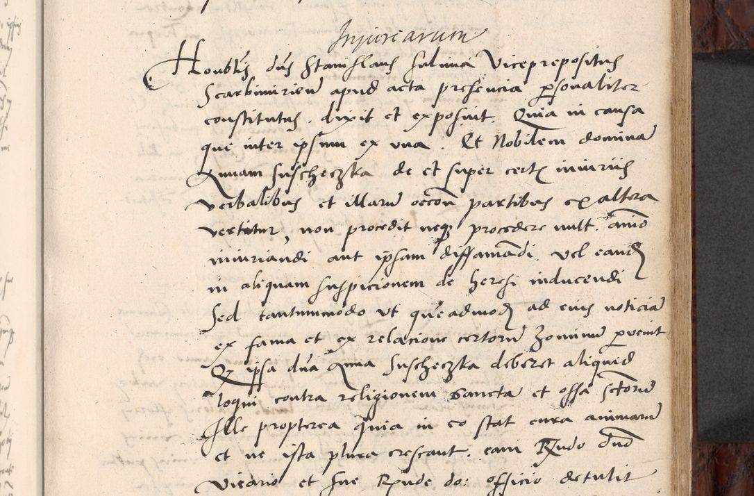 Zdjęcie nr 301 dla obiektu archiwalnego: Acta actorum causar[um sen]tenciarum tam diffinitivarum quam interlocutoriarum et obligacionum coram reverendo domino Benedicto Isdbienski cancellario Gnesnensi, cantore et vicario in spiritualibus generali Craccoviensi ad annum Domini millesimum quingentesimum quadragesimum quartum, cuius indicio est secunda, pontificatus sanctiss[imi] in Christo patris et [domi]ni nostri domini Pauli divina providencia pape tercii feliciter moderni, anno coronancionis eiusdem decimo, continuantur
