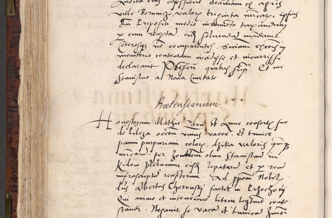 Zdjęcie nr 300 dla obiektu archiwalnego: Acta actorum causar[um sen]tenciarum tam diffinitivarum quam interlocutoriarum et obligacionum coram reverendo domino Benedicto Isdbienski cancellario Gnesnensi, cantore et vicario in spiritualibus generali Craccoviensi ad annum Domini millesimum quingentesimum quadragesimum quartum, cuius indicio est secunda, pontificatus sanctiss[imi] in Christo patris et [domi]ni nostri domini Pauli divina providencia pape tercii feliciter moderni, anno coronancionis eiusdem decimo, continuantur