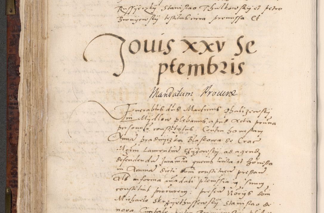 Zdjęcie nr 298 dla obiektu archiwalnego: Acta actorum causar[um sen]tenciarum tam diffinitivarum quam interlocutoriarum et obligacionum coram reverendo domino Benedicto Isdbienski cancellario Gnesnensi, cantore et vicario in spiritualibus generali Craccoviensi ad annum Domini millesimum quingentesimum quadragesimum quartum, cuius indicio est secunda, pontificatus sanctiss[imi] in Christo patris et [domi]ni nostri domini Pauli divina providencia pape tercii feliciter moderni, anno coronancionis eiusdem decimo, continuantur