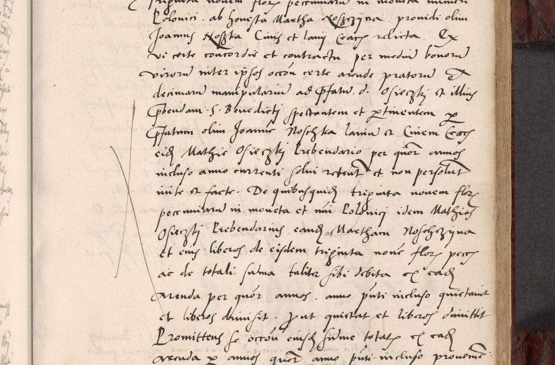 Zdjęcie nr 291 dla obiektu archiwalnego: Acta actorum causar[um sen]tenciarum tam diffinitivarum quam interlocutoriarum et obligacionum coram reverendo domino Benedicto Isdbienski cancellario Gnesnensi, cantore et vicario in spiritualibus generali Craccoviensi ad annum Domini millesimum quingentesimum quadragesimum quartum, cuius indicio est secunda, pontificatus sanctiss[imi] in Christo patris et [domi]ni nostri domini Pauli divina providencia pape tercii feliciter moderni, anno coronancionis eiusdem decimo, continuantur