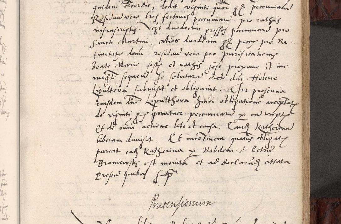 Zdjęcie nr 289 dla obiektu archiwalnego: Acta actorum causar[um sen]tenciarum tam diffinitivarum quam interlocutoriarum et obligacionum coram reverendo domino Benedicto Isdbienski cancellario Gnesnensi, cantore et vicario in spiritualibus generali Craccoviensi ad annum Domini millesimum quingentesimum quadragesimum quartum, cuius indicio est secunda, pontificatus sanctiss[imi] in Christo patris et [domi]ni nostri domini Pauli divina providencia pape tercii feliciter moderni, anno coronancionis eiusdem decimo, continuantur
