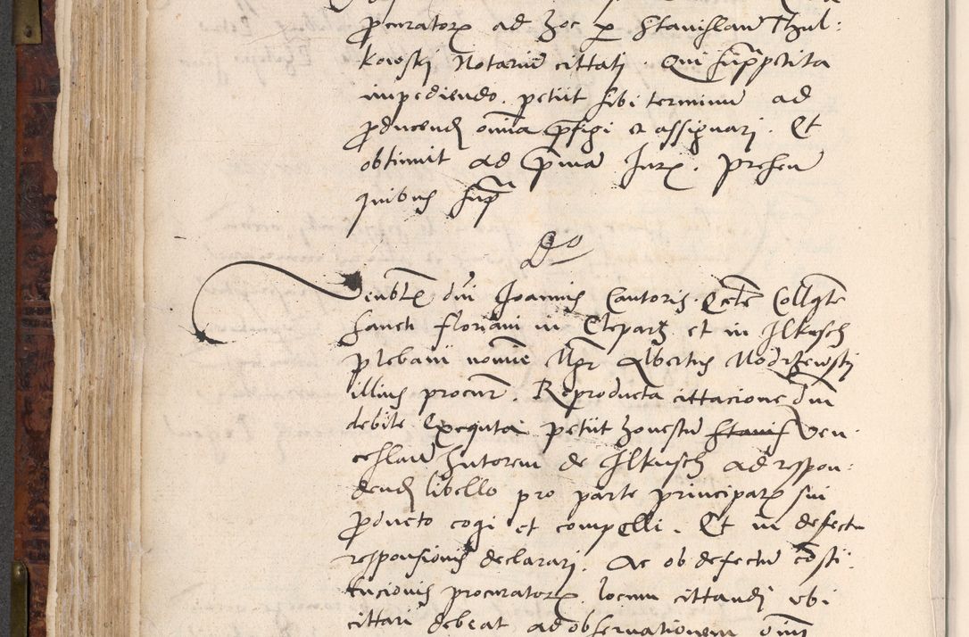 Zdjęcie nr 278 dla obiektu archiwalnego: Acta actorum causar[um sen]tenciarum tam diffinitivarum quam interlocutoriarum et obligacionum coram reverendo domino Benedicto Isdbienski cancellario Gnesnensi, cantore et vicario in spiritualibus generali Craccoviensi ad annum Domini millesimum quingentesimum quadragesimum quartum, cuius indicio est secunda, pontificatus sanctiss[imi] in Christo patris et [domi]ni nostri domini Pauli divina providencia pape tercii feliciter moderni, anno coronancionis eiusdem decimo, continuantur