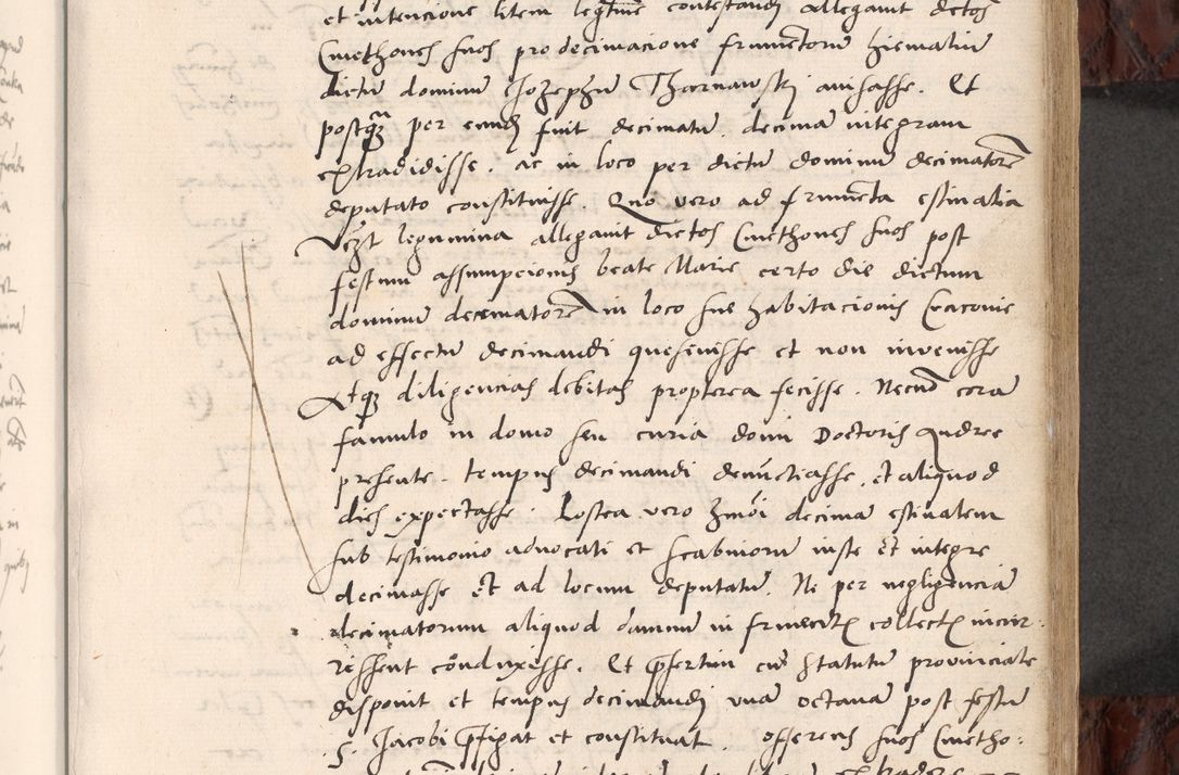 Zdjęcie nr 273 dla obiektu archiwalnego: Acta actorum causar[um sen]tenciarum tam diffinitivarum quam interlocutoriarum et obligacionum coram reverendo domino Benedicto Isdbienski cancellario Gnesnensi, cantore et vicario in spiritualibus generali Craccoviensi ad annum Domini millesimum quingentesimum quadragesimum quartum, cuius indicio est secunda, pontificatus sanctiss[imi] in Christo patris et [domi]ni nostri domini Pauli divina providencia pape tercii feliciter moderni, anno coronancionis eiusdem decimo, continuantur