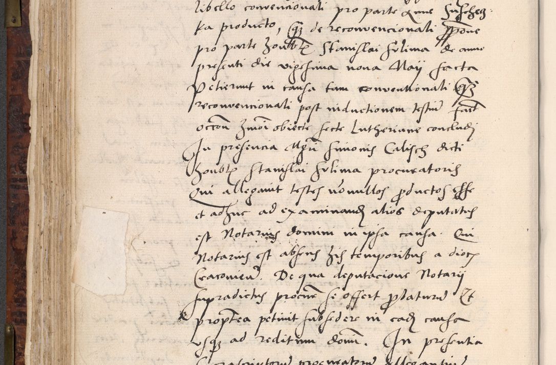 Zdjęcie nr 262 dla obiektu archiwalnego: Acta actorum causar[um sen]tenciarum tam diffinitivarum quam interlocutoriarum et obligacionum coram reverendo domino Benedicto Isdbienski cancellario Gnesnensi, cantore et vicario in spiritualibus generali Craccoviensi ad annum Domini millesimum quingentesimum quadragesimum quartum, cuius indicio est secunda, pontificatus sanctiss[imi] in Christo patris et [domi]ni nostri domini Pauli divina providencia pape tercii feliciter moderni, anno coronancionis eiusdem decimo, continuantur