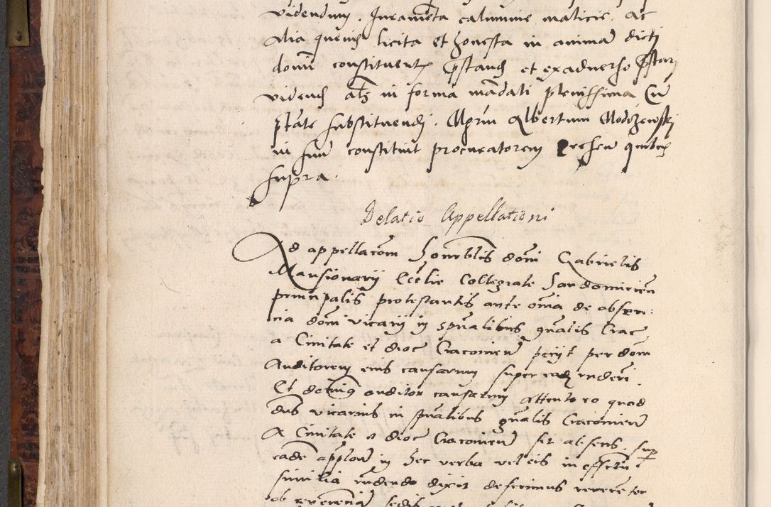 Zdjęcie nr 252 dla obiektu archiwalnego: Acta actorum causar[um sen]tenciarum tam diffinitivarum quam interlocutoriarum et obligacionum coram reverendo domino Benedicto Isdbienski cancellario Gnesnensi, cantore et vicario in spiritualibus generali Craccoviensi ad annum Domini millesimum quingentesimum quadragesimum quartum, cuius indicio est secunda, pontificatus sanctiss[imi] in Christo patris et [domi]ni nostri domini Pauli divina providencia pape tercii feliciter moderni, anno coronancionis eiusdem decimo, continuantur