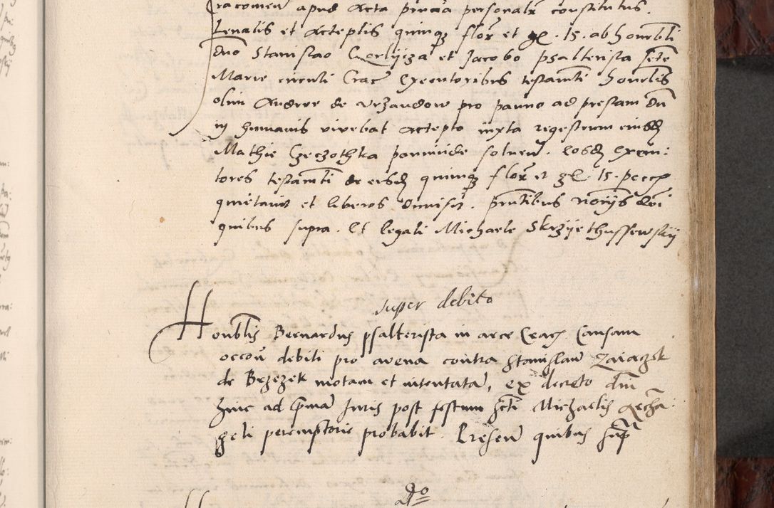 Zdjęcie nr 251 dla obiektu archiwalnego: Acta actorum causar[um sen]tenciarum tam diffinitivarum quam interlocutoriarum et obligacionum coram reverendo domino Benedicto Isdbienski cancellario Gnesnensi, cantore et vicario in spiritualibus generali Craccoviensi ad annum Domini millesimum quingentesimum quadragesimum quartum, cuius indicio est secunda, pontificatus sanctiss[imi] in Christo patris et [domi]ni nostri domini Pauli divina providencia pape tercii feliciter moderni, anno coronancionis eiusdem decimo, continuantur