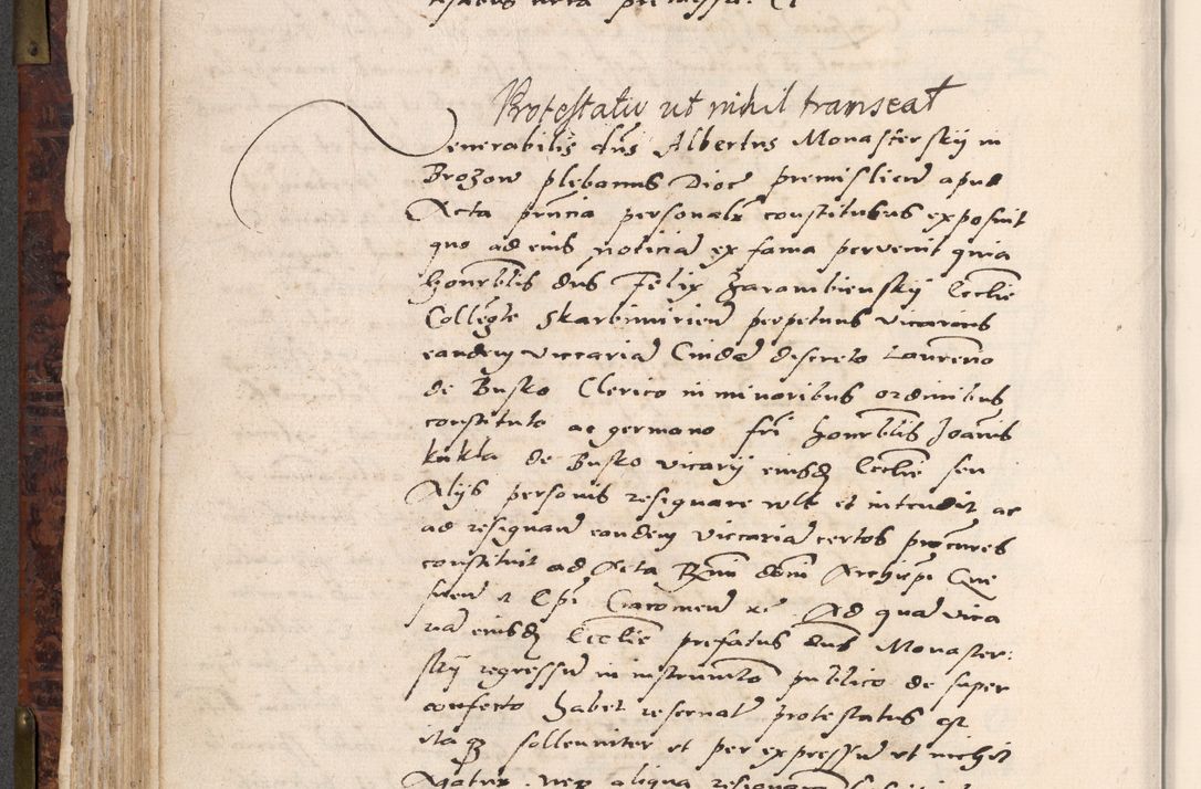 Zdjęcie nr 248 dla obiektu archiwalnego: Acta actorum causar[um sen]tenciarum tam diffinitivarum quam interlocutoriarum et obligacionum coram reverendo domino Benedicto Isdbienski cancellario Gnesnensi, cantore et vicario in spiritualibus generali Craccoviensi ad annum Domini millesimum quingentesimum quadragesimum quartum, cuius indicio est secunda, pontificatus sanctiss[imi] in Christo patris et [domi]ni nostri domini Pauli divina providencia pape tercii feliciter moderni, anno coronancionis eiusdem decimo, continuantur
