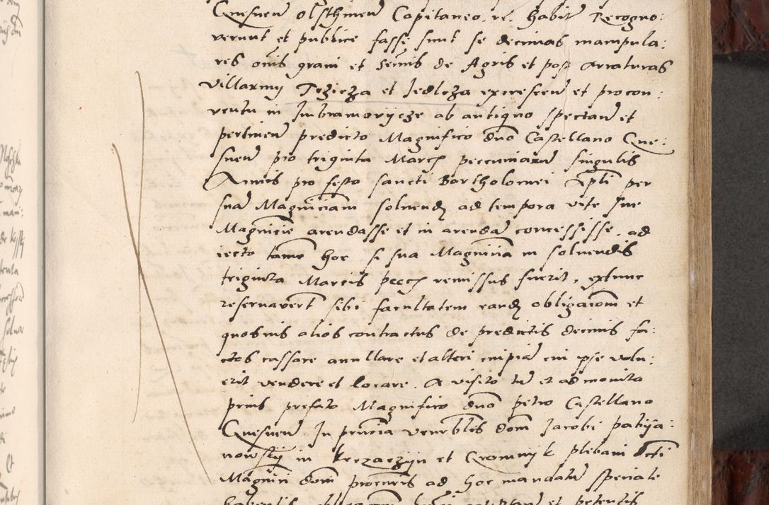 Zdjęcie nr 247 dla obiektu archiwalnego: Acta actorum causar[um sen]tenciarum tam diffinitivarum quam interlocutoriarum et obligacionum coram reverendo domino Benedicto Isdbienski cancellario Gnesnensi, cantore et vicario in spiritualibus generali Craccoviensi ad annum Domini millesimum quingentesimum quadragesimum quartum, cuius indicio est secunda, pontificatus sanctiss[imi] in Christo patris et [domi]ni nostri domini Pauli divina providencia pape tercii feliciter moderni, anno coronancionis eiusdem decimo, continuantur