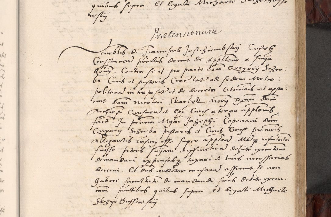 Zdjęcie nr 249 dla obiektu archiwalnego: Acta actorum causar[um sen]tenciarum tam diffinitivarum quam interlocutoriarum et obligacionum coram reverendo domino Benedicto Isdbienski cancellario Gnesnensi, cantore et vicario in spiritualibus generali Craccoviensi ad annum Domini millesimum quingentesimum quadragesimum quartum, cuius indicio est secunda, pontificatus sanctiss[imi] in Christo patris et [domi]ni nostri domini Pauli divina providencia pape tercii feliciter moderni, anno coronancionis eiusdem decimo, continuantur