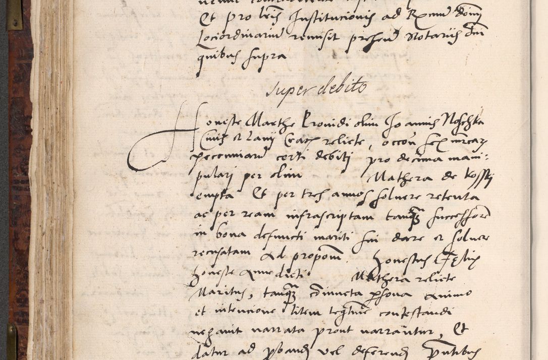 Zdjęcie nr 246 dla obiektu archiwalnego: Acta actorum causar[um sen]tenciarum tam diffinitivarum quam interlocutoriarum et obligacionum coram reverendo domino Benedicto Isdbienski cancellario Gnesnensi, cantore et vicario in spiritualibus generali Craccoviensi ad annum Domini millesimum quingentesimum quadragesimum quartum, cuius indicio est secunda, pontificatus sanctiss[imi] in Christo patris et [domi]ni nostri domini Pauli divina providencia pape tercii feliciter moderni, anno coronancionis eiusdem decimo, continuantur