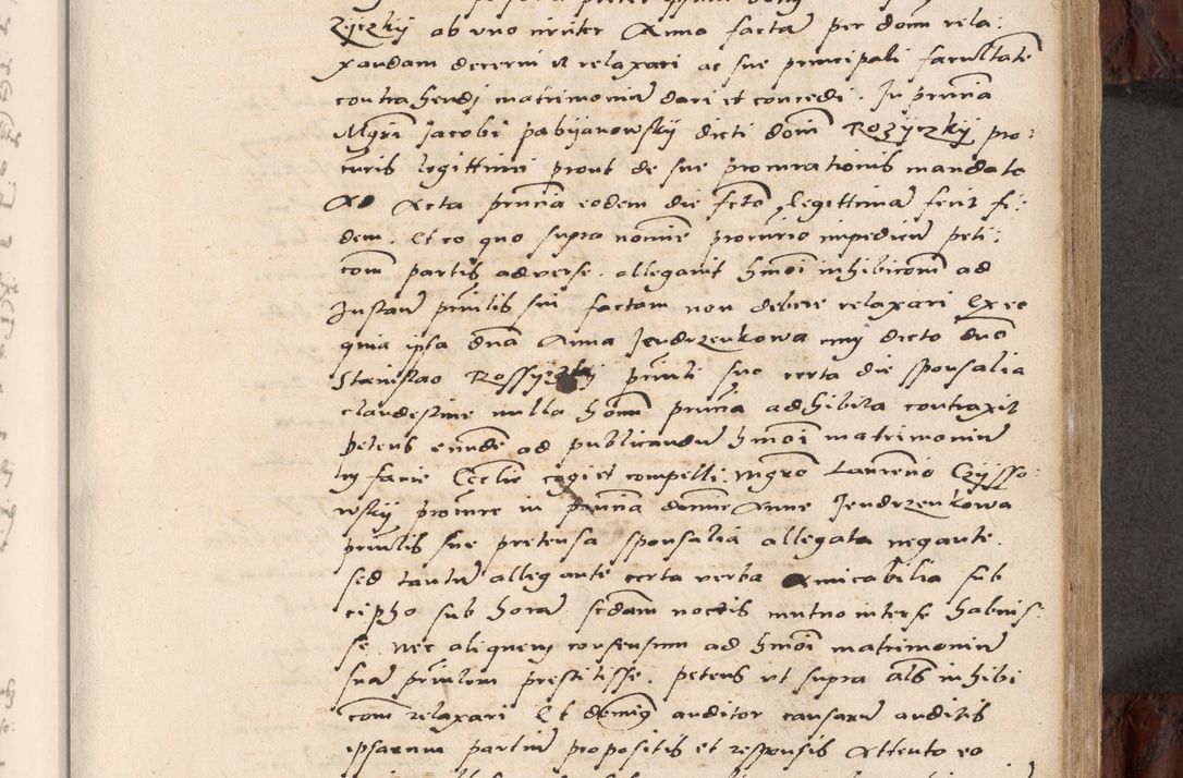 Zdjęcie nr 229 dla obiektu archiwalnego: Acta actorum causar[um sen]tenciarum tam diffinitivarum quam interlocutoriarum et obligacionum coram reverendo domino Benedicto Isdbienski cancellario Gnesnensi, cantore et vicario in spiritualibus generali Craccoviensi ad annum Domini millesimum quingentesimum quadragesimum quartum, cuius indicio est secunda, pontificatus sanctiss[imi] in Christo patris et [domi]ni nostri domini Pauli divina providencia pape tercii feliciter moderni, anno coronancionis eiusdem decimo, continuantur