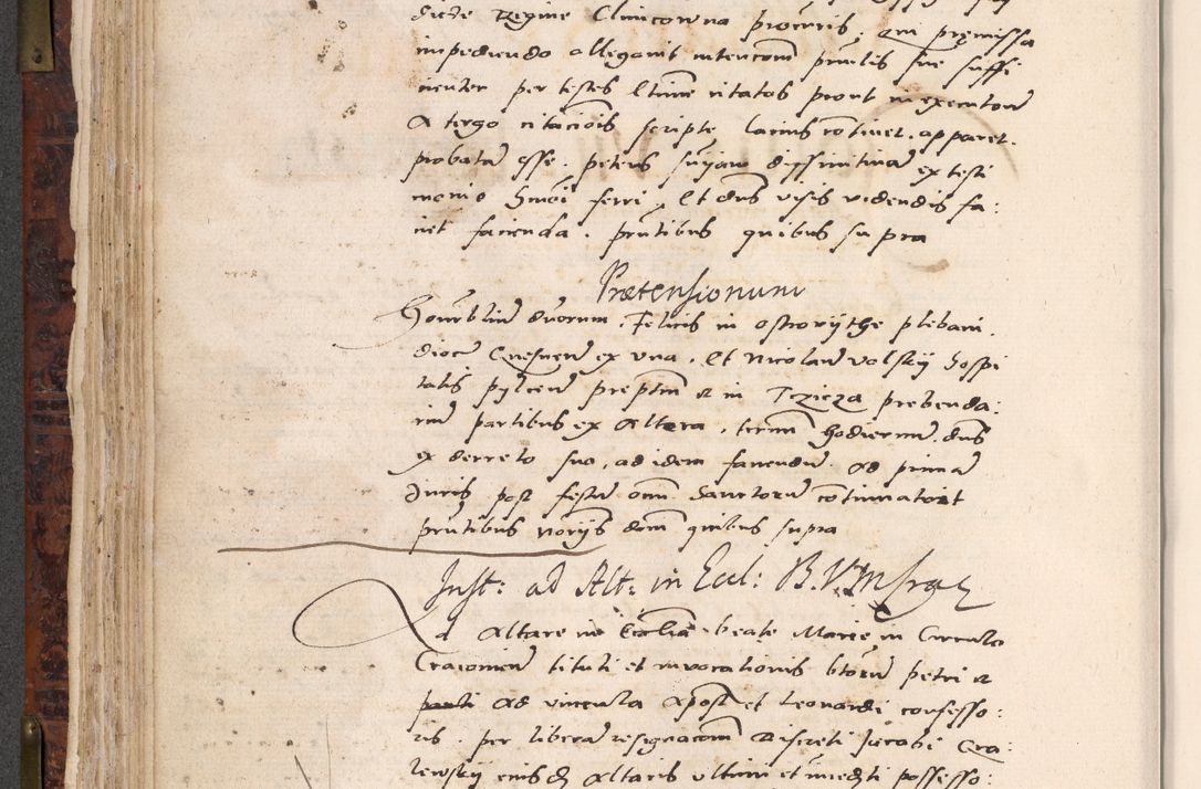 Zdjęcie nr 226 dla obiektu archiwalnego: Acta actorum causar[um sen]tenciarum tam diffinitivarum quam interlocutoriarum et obligacionum coram reverendo domino Benedicto Isdbienski cancellario Gnesnensi, cantore et vicario in spiritualibus generali Craccoviensi ad annum Domini millesimum quingentesimum quadragesimum quartum, cuius indicio est secunda, pontificatus sanctiss[imi] in Christo patris et [domi]ni nostri domini Pauli divina providencia pape tercii feliciter moderni, anno coronancionis eiusdem decimo, continuantur
