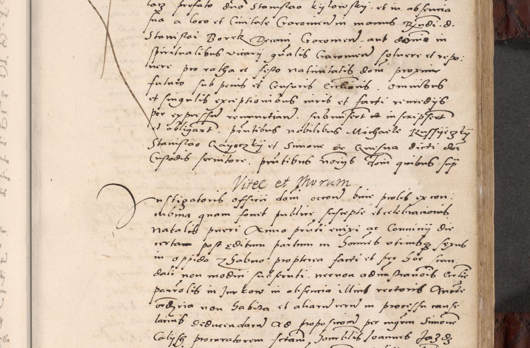 Zdjęcie nr 223 dla obiektu archiwalnego: Acta actorum causar[um sen]tenciarum tam diffinitivarum quam interlocutoriarum et obligacionum coram reverendo domino Benedicto Isdbienski cancellario Gnesnensi, cantore et vicario in spiritualibus generali Craccoviensi ad annum Domini millesimum quingentesimum quadragesimum quartum, cuius indicio est secunda, pontificatus sanctiss[imi] in Christo patris et [domi]ni nostri domini Pauli divina providencia pape tercii feliciter moderni, anno coronancionis eiusdem decimo, continuantur
