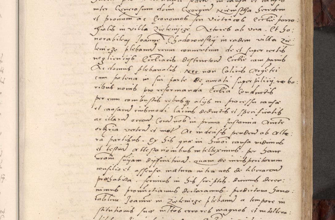 Zdjęcie nr 221 dla obiektu archiwalnego: Acta actorum causar[um sen]tenciarum tam diffinitivarum quam interlocutoriarum et obligacionum coram reverendo domino Benedicto Isdbienski cancellario Gnesnensi, cantore et vicario in spiritualibus generali Craccoviensi ad annum Domini millesimum quingentesimum quadragesimum quartum, cuius indicio est secunda, pontificatus sanctiss[imi] in Christo patris et [domi]ni nostri domini Pauli divina providencia pape tercii feliciter moderni, anno coronancionis eiusdem decimo, continuantur