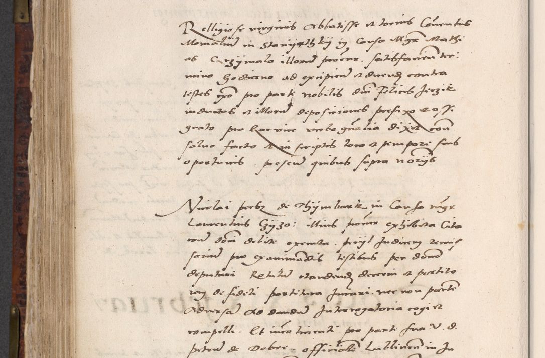 Zdjęcie nr 614 dla obiektu archiwalnego: Acta actorum causar[um sen]tenciarum tam diffinitivarum quam interlocutoriarum et obligacionum coram reverendo domino Benedicto Isdbienski cancellario Gnesnensi, cantore et vicario in spiritualibus generali Craccoviensi ad annum Domini millesimum quingentesimum quadragesimum quartum, cuius indicio est secunda, pontificatus sanctiss[imi] in Christo patris et [domi]ni nostri domini Pauli divina providencia pape tercii feliciter moderni, anno coronancionis eiusdem decimo, continuantur