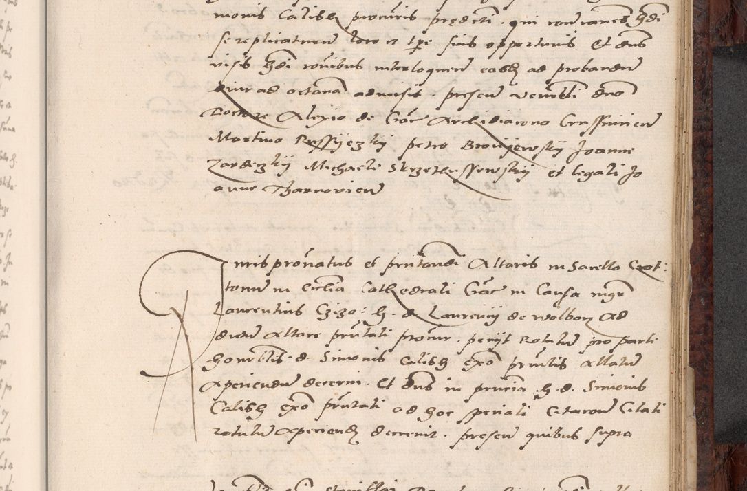 Zdjęcie nr 617 dla obiektu archiwalnego: Acta actorum causar[um sen]tenciarum tam diffinitivarum quam interlocutoriarum et obligacionum coram reverendo domino Benedicto Isdbienski cancellario Gnesnensi, cantore et vicario in spiritualibus generali Craccoviensi ad annum Domini millesimum quingentesimum quadragesimum quartum, cuius indicio est secunda, pontificatus sanctiss[imi] in Christo patris et [domi]ni nostri domini Pauli divina providencia pape tercii feliciter moderni, anno coronancionis eiusdem decimo, continuantur