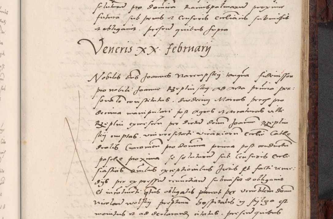 Zdjęcie nr 615 dla obiektu archiwalnego: Acta actorum causar[um sen]tenciarum tam diffinitivarum quam interlocutoriarum et obligacionum coram reverendo domino Benedicto Isdbienski cancellario Gnesnensi, cantore et vicario in spiritualibus generali Craccoviensi ad annum Domini millesimum quingentesimum quadragesimum quartum, cuius indicio est secunda, pontificatus sanctiss[imi] in Christo patris et [domi]ni nostri domini Pauli divina providencia pape tercii feliciter moderni, anno coronancionis eiusdem decimo, continuantur