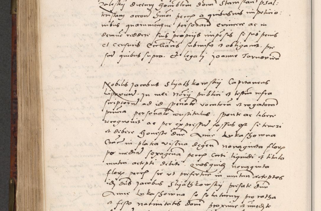 Zdjęcie nr 812 dla obiektu archiwalnego: Acta actorum causar[um sen]tenciarum tam diffinitivarum quam interlocutoriarum et obligacionum coram reverendo domino Benedicto Isdbienski cancellario Gnesnensi, cantore et vicario in spiritualibus generali Craccoviensi ad annum Domini millesimum quingentesimum quadragesimum quartum, cuius indicio est secunda, pontificatus sanctiss[imi] in Christo patris et [domi]ni nostri domini Pauli divina providencia pape tercii feliciter moderni, anno coronancionis eiusdem decimo, continuantur