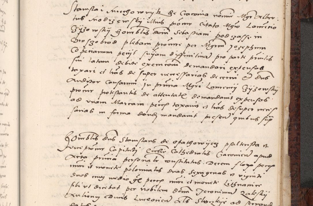 Zdjęcie nr 811 dla obiektu archiwalnego: Acta actorum causar[um sen]tenciarum tam diffinitivarum quam interlocutoriarum et obligacionum coram reverendo domino Benedicto Isdbienski cancellario Gnesnensi, cantore et vicario in spiritualibus generali Craccoviensi ad annum Domini millesimum quingentesimum quadragesimum quartum, cuius indicio est secunda, pontificatus sanctiss[imi] in Christo patris et [domi]ni nostri domini Pauli divina providencia pape tercii feliciter moderni, anno coronancionis eiusdem decimo, continuantur