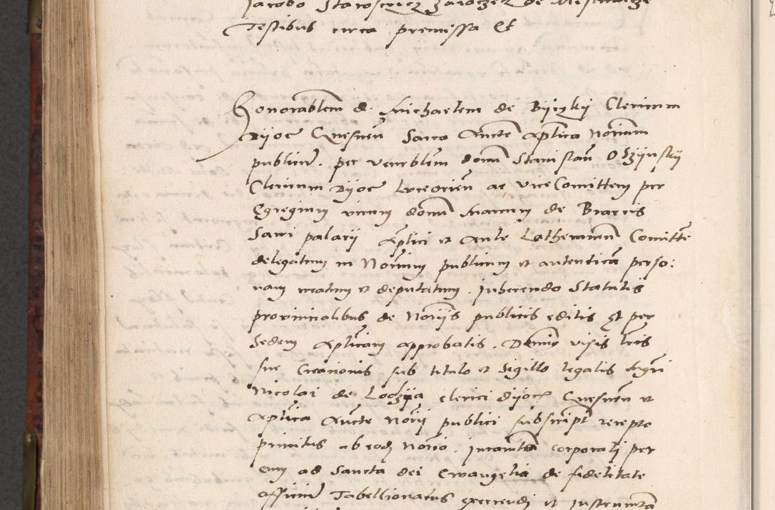 Zdjęcie nr 806 dla obiektu archiwalnego: Acta actorum causar[um sen]tenciarum tam diffinitivarum quam interlocutoriarum et obligacionum coram reverendo domino Benedicto Isdbienski cancellario Gnesnensi, cantore et vicario in spiritualibus generali Craccoviensi ad annum Domini millesimum quingentesimum quadragesimum quartum, cuius indicio est secunda, pontificatus sanctiss[imi] in Christo patris et [domi]ni nostri domini Pauli divina providencia pape tercii feliciter moderni, anno coronancionis eiusdem decimo, continuantur