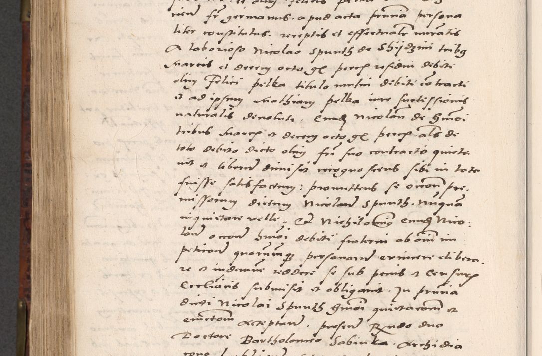 Zdjęcie nr 802 dla obiektu archiwalnego: Acta actorum causar[um sen]tenciarum tam diffinitivarum quam interlocutoriarum et obligacionum coram reverendo domino Benedicto Isdbienski cancellario Gnesnensi, cantore et vicario in spiritualibus generali Craccoviensi ad annum Domini millesimum quingentesimum quadragesimum quartum, cuius indicio est secunda, pontificatus sanctiss[imi] in Christo patris et [domi]ni nostri domini Pauli divina providencia pape tercii feliciter moderni, anno coronancionis eiusdem decimo, continuantur