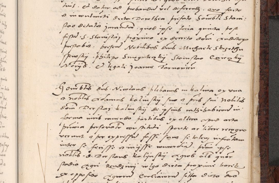 Zdjęcie nr 803 dla obiektu archiwalnego: Acta actorum causar[um sen]tenciarum tam diffinitivarum quam interlocutoriarum et obligacionum coram reverendo domino Benedicto Isdbienski cancellario Gnesnensi, cantore et vicario in spiritualibus generali Craccoviensi ad annum Domini millesimum quingentesimum quadragesimum quartum, cuius indicio est secunda, pontificatus sanctiss[imi] in Christo patris et [domi]ni nostri domini Pauli divina providencia pape tercii feliciter moderni, anno coronancionis eiusdem decimo, continuantur
