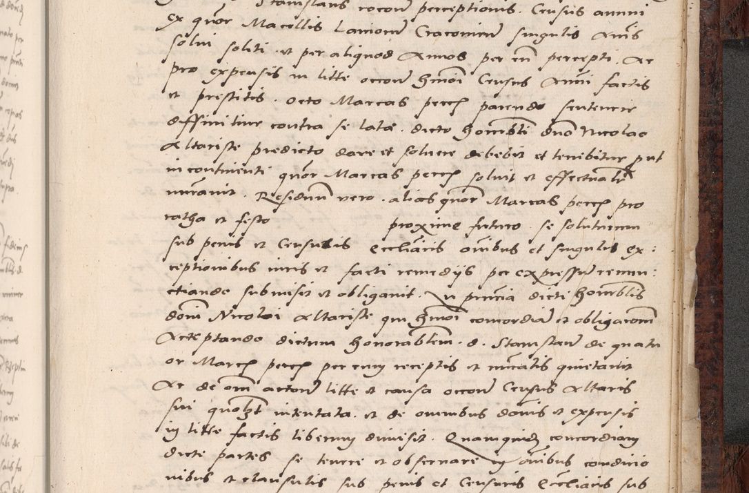 Zdjęcie nr 801 dla obiektu archiwalnego: Acta actorum causar[um sen]tenciarum tam diffinitivarum quam interlocutoriarum et obligacionum coram reverendo domino Benedicto Isdbienski cancellario Gnesnensi, cantore et vicario in spiritualibus generali Craccoviensi ad annum Domini millesimum quingentesimum quadragesimum quartum, cuius indicio est secunda, pontificatus sanctiss[imi] in Christo patris et [domi]ni nostri domini Pauli divina providencia pape tercii feliciter moderni, anno coronancionis eiusdem decimo, continuantur