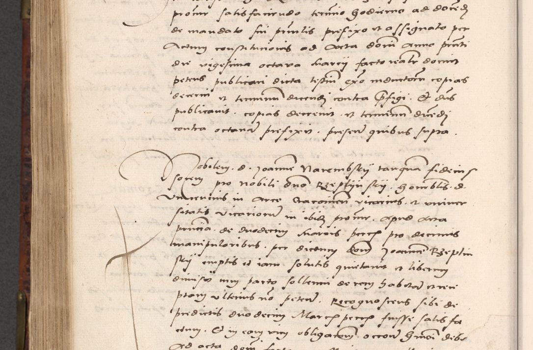 Zdjęcie nr 800 dla obiektu archiwalnego: Acta actorum causar[um sen]tenciarum tam diffinitivarum quam interlocutoriarum et obligacionum coram reverendo domino Benedicto Isdbienski cancellario Gnesnensi, cantore et vicario in spiritualibus generali Craccoviensi ad annum Domini millesimum quingentesimum quadragesimum quartum, cuius indicio est secunda, pontificatus sanctiss[imi] in Christo patris et [domi]ni nostri domini Pauli divina providencia pape tercii feliciter moderni, anno coronancionis eiusdem decimo, continuantur