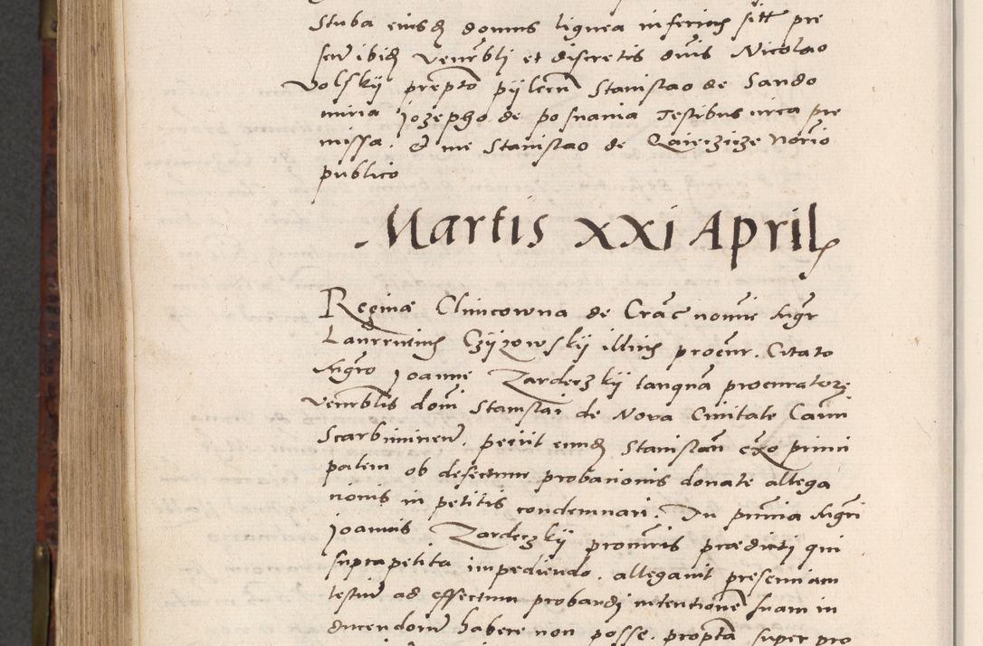 Zdjęcie nr 798 dla obiektu archiwalnego: Acta actorum causar[um sen]tenciarum tam diffinitivarum quam interlocutoriarum et obligacionum coram reverendo domino Benedicto Isdbienski cancellario Gnesnensi, cantore et vicario in spiritualibus generali Craccoviensi ad annum Domini millesimum quingentesimum quadragesimum quartum, cuius indicio est secunda, pontificatus sanctiss[imi] in Christo patris et [domi]ni nostri domini Pauli divina providencia pape tercii feliciter moderni, anno coronancionis eiusdem decimo, continuantur