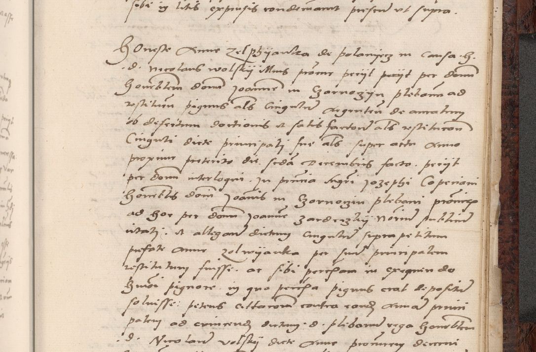Zdjęcie nr 791 dla obiektu archiwalnego: Acta actorum causar[um sen]tenciarum tam diffinitivarum quam interlocutoriarum et obligacionum coram reverendo domino Benedicto Isdbienski cancellario Gnesnensi, cantore et vicario in spiritualibus generali Craccoviensi ad annum Domini millesimum quingentesimum quadragesimum quartum, cuius indicio est secunda, pontificatus sanctiss[imi] in Christo patris et [domi]ni nostri domini Pauli divina providencia pape tercii feliciter moderni, anno coronancionis eiusdem decimo, continuantur
