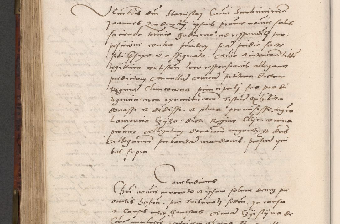 Zdjęcie nr 792 dla obiektu archiwalnego: Acta actorum causar[um sen]tenciarum tam diffinitivarum quam interlocutoriarum et obligacionum coram reverendo domino Benedicto Isdbienski cancellario Gnesnensi, cantore et vicario in spiritualibus generali Craccoviensi ad annum Domini millesimum quingentesimum quadragesimum quartum, cuius indicio est secunda, pontificatus sanctiss[imi] in Christo patris et [domi]ni nostri domini Pauli divina providencia pape tercii feliciter moderni, anno coronancionis eiusdem decimo, continuantur