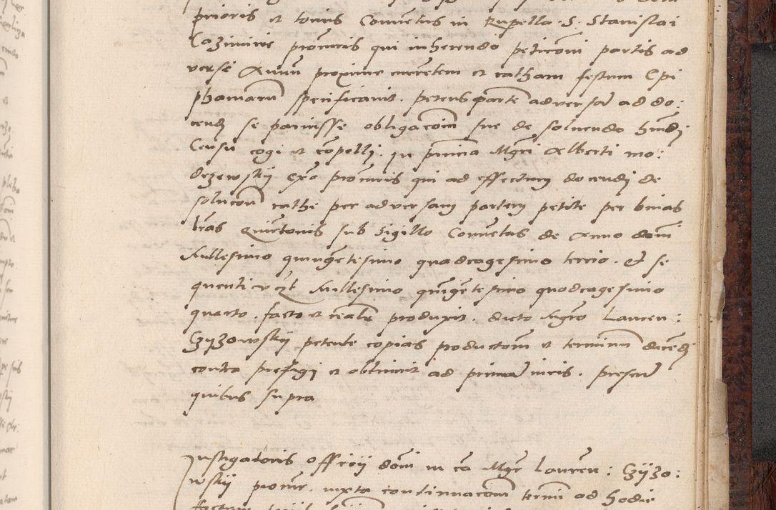 Zdjęcie nr 789 dla obiektu archiwalnego: Acta actorum causar[um sen]tenciarum tam diffinitivarum quam interlocutoriarum et obligacionum coram reverendo domino Benedicto Isdbienski cancellario Gnesnensi, cantore et vicario in spiritualibus generali Craccoviensi ad annum Domini millesimum quingentesimum quadragesimum quartum, cuius indicio est secunda, pontificatus sanctiss[imi] in Christo patris et [domi]ni nostri domini Pauli divina providencia pape tercii feliciter moderni, anno coronancionis eiusdem decimo, continuantur