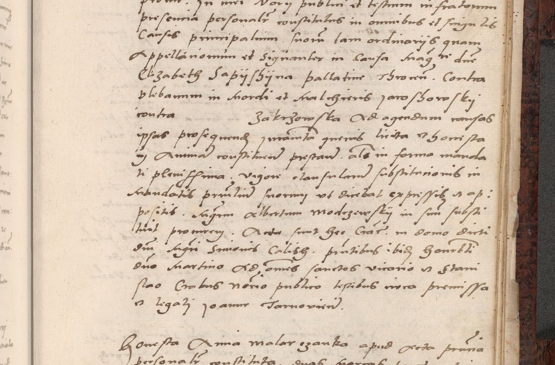 Zdjęcie nr 785 dla obiektu archiwalnego: Acta actorum causar[um sen]tenciarum tam diffinitivarum quam interlocutoriarum et obligacionum coram reverendo domino Benedicto Isdbienski cancellario Gnesnensi, cantore et vicario in spiritualibus generali Craccoviensi ad annum Domini millesimum quingentesimum quadragesimum quartum, cuius indicio est secunda, pontificatus sanctiss[imi] in Christo patris et [domi]ni nostri domini Pauli divina providencia pape tercii feliciter moderni, anno coronancionis eiusdem decimo, continuantur