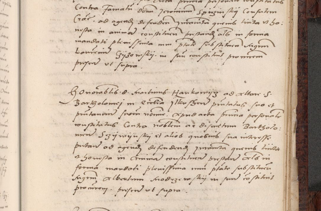 Zdjęcie nr 779 dla obiektu archiwalnego: Acta actorum causar[um sen]tenciarum tam diffinitivarum quam interlocutoriarum et obligacionum coram reverendo domino Benedicto Isdbienski cancellario Gnesnensi, cantore et vicario in spiritualibus generali Craccoviensi ad annum Domini millesimum quingentesimum quadragesimum quartum, cuius indicio est secunda, pontificatus sanctiss[imi] in Christo patris et [domi]ni nostri domini Pauli divina providencia pape tercii feliciter moderni, anno coronancionis eiusdem decimo, continuantur