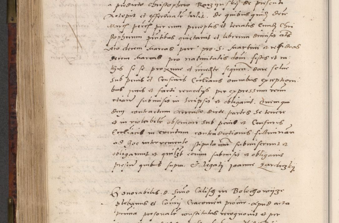 Zdjęcie nr 780 dla obiektu archiwalnego: Acta actorum causar[um sen]tenciarum tam diffinitivarum quam interlocutoriarum et obligacionum coram reverendo domino Benedicto Isdbienski cancellario Gnesnensi, cantore et vicario in spiritualibus generali Craccoviensi ad annum Domini millesimum quingentesimum quadragesimum quartum, cuius indicio est secunda, pontificatus sanctiss[imi] in Christo patris et [domi]ni nostri domini Pauli divina providencia pape tercii feliciter moderni, anno coronancionis eiusdem decimo, continuantur