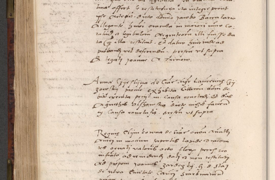 Zdjęcie nr 774 dla obiektu archiwalnego: Acta actorum causar[um sen]tenciarum tam diffinitivarum quam interlocutoriarum et obligacionum coram reverendo domino Benedicto Isdbienski cancellario Gnesnensi, cantore et vicario in spiritualibus generali Craccoviensi ad annum Domini millesimum quingentesimum quadragesimum quartum, cuius indicio est secunda, pontificatus sanctiss[imi] in Christo patris et [domi]ni nostri domini Pauli divina providencia pape tercii feliciter moderni, anno coronancionis eiusdem decimo, continuantur